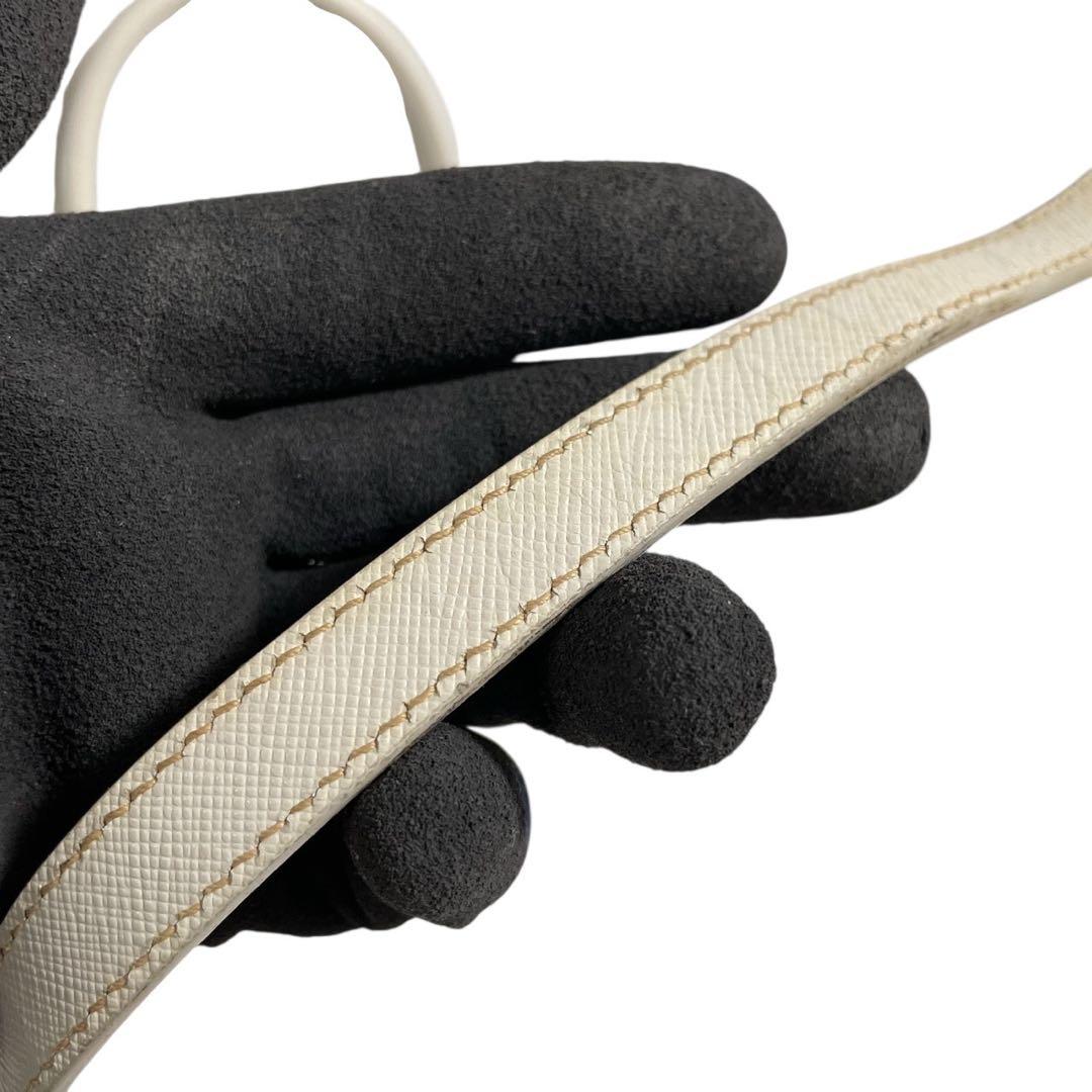 【極美品】プラダ　サフィアーノ　三角ロゴ　ハンドバッグ　2way　5341