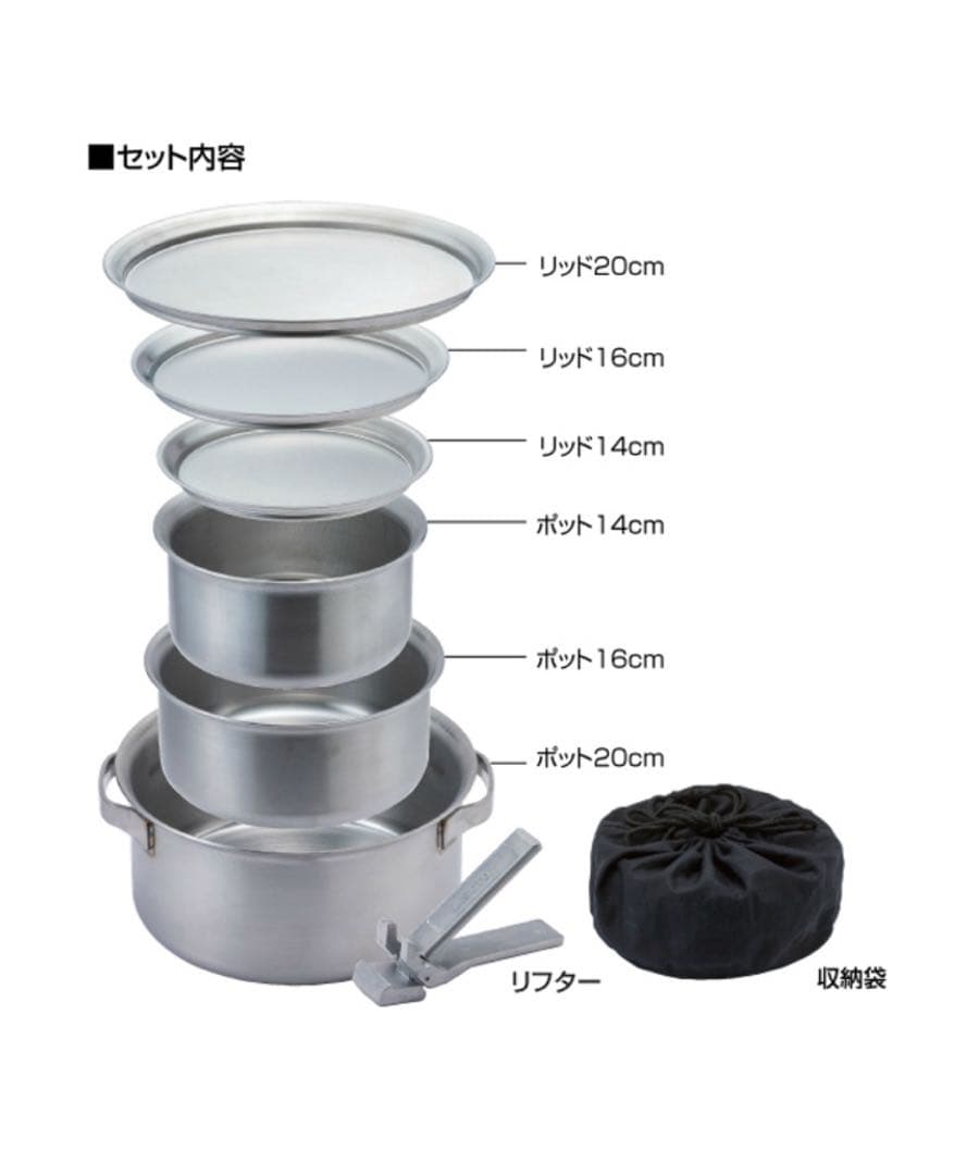 ステンレスヘビーポット GORA(ゴーラ)