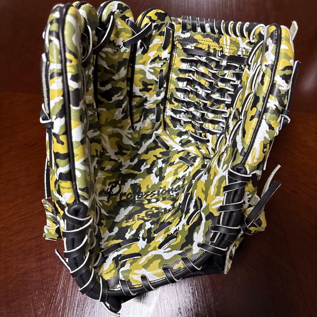 ハイゴールド 硬式グローブ 迷彩