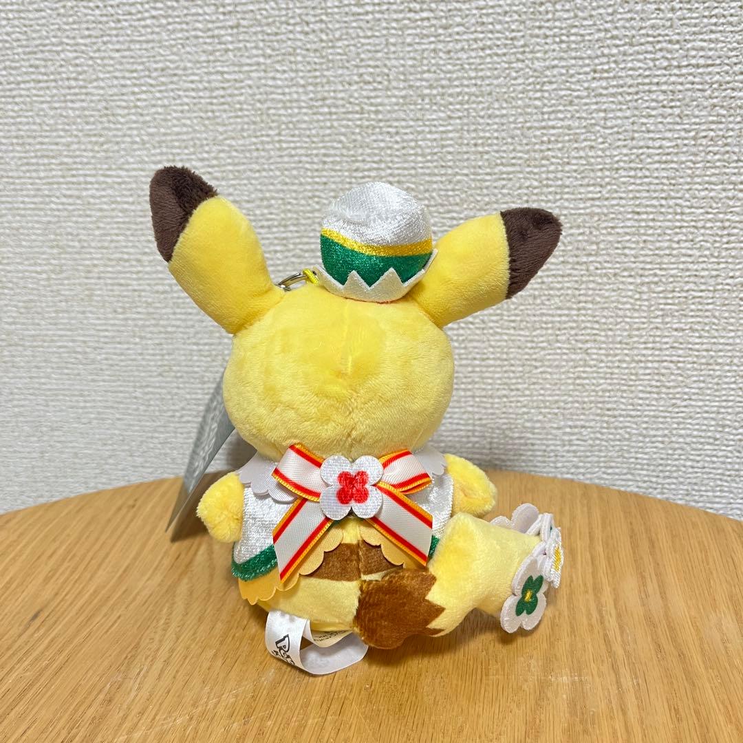 ポケパークカントー カーニバル衣装 ピカチュウ イーブイ マスコット 3個セット