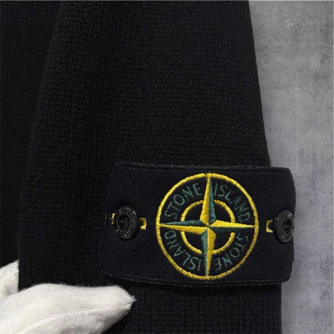 大人気‼️STONE  クルーネックニット ウール ブラック 完売品M