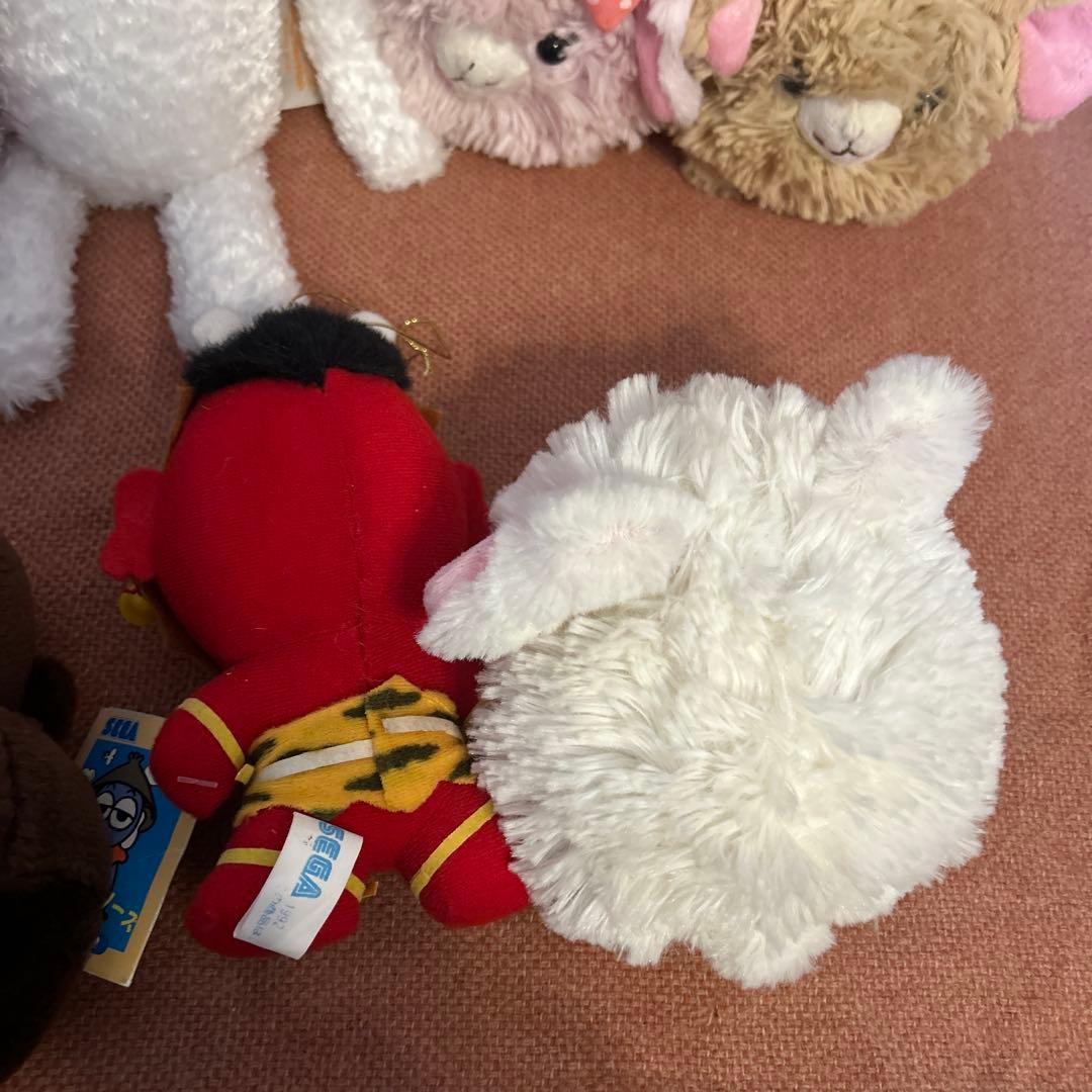 レトロ　どこでもいっしょ　トロ　だらだらぬいぐるみ　カピバラさん　うさぎ　当時物