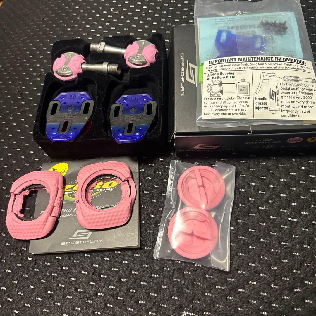 スピードプレイ　ステンレス　SPEEDPLAY ZERO ピンク