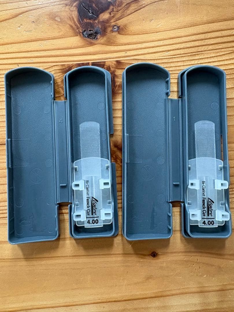 値下しました Legere クラリネットリード （シグネチャ）4.00 3本入り