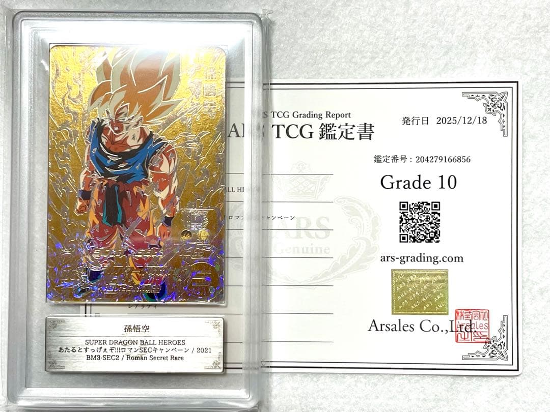 ARS10 bm3-sec2 孫悟空 PSA10