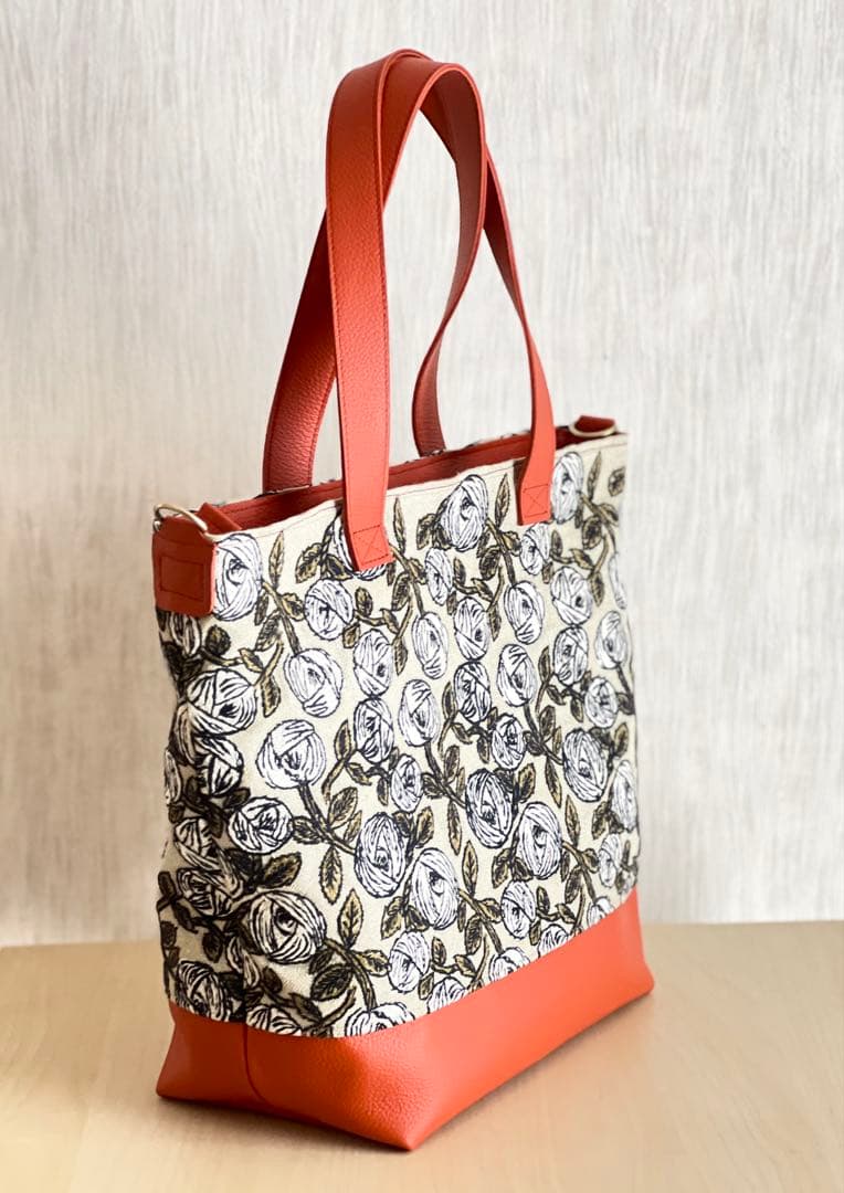 専用　ミナペルホネンrosy＆本革トートバッグ