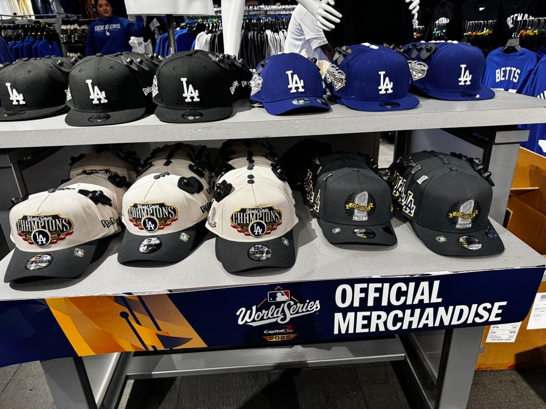 LA Dodgers ドジャース2025 ワールドシリーズ優勝記念キャップ