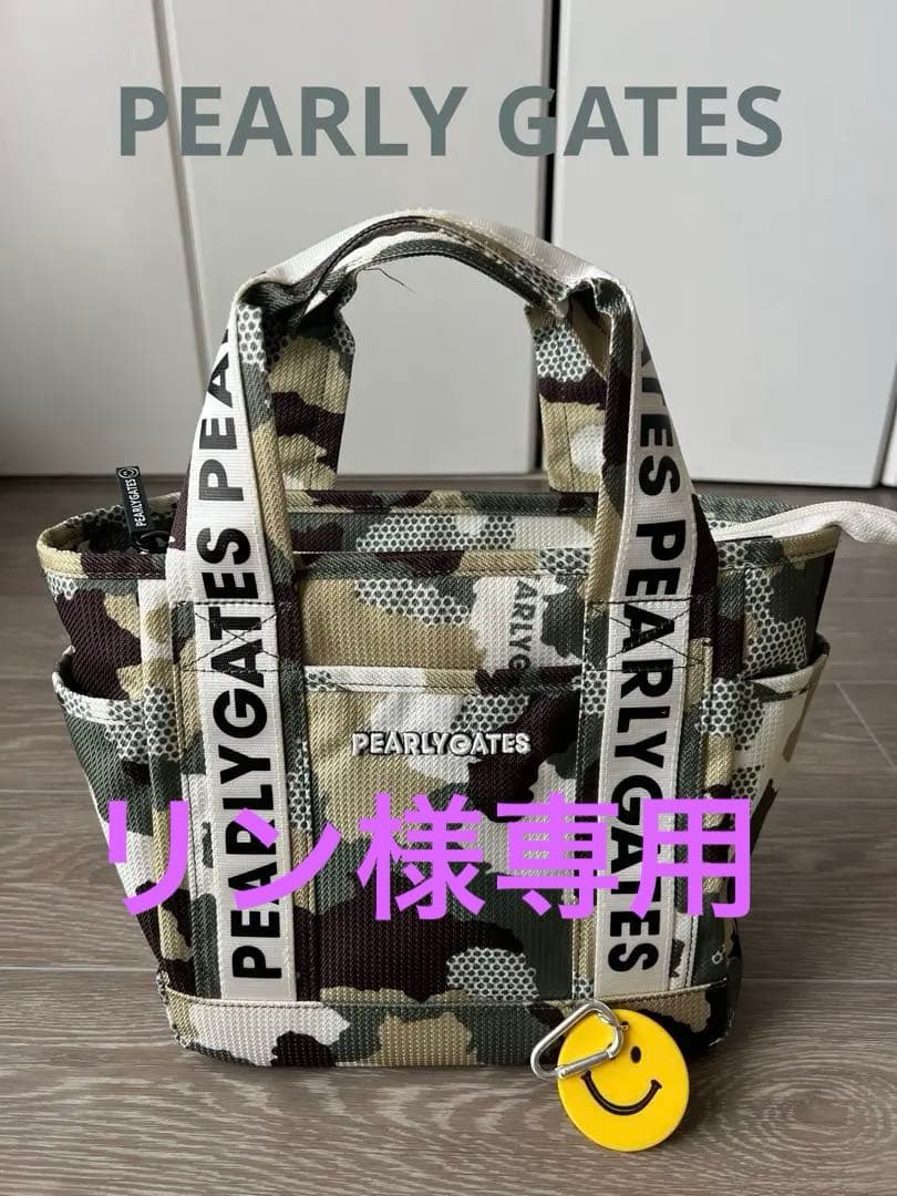 PEARLY GATES パーリーゲイツ 迷彩カモフラージュ柄 カートバッグ