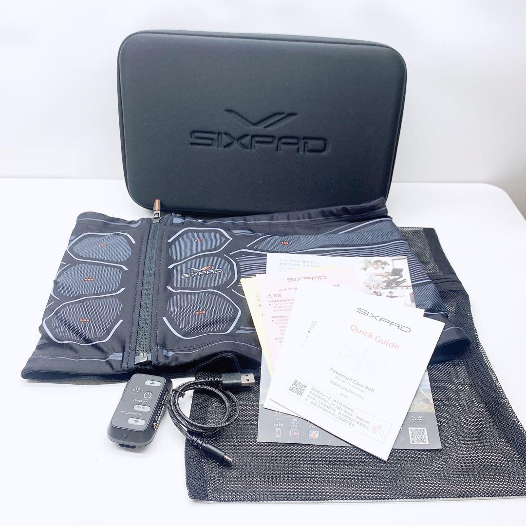 《ほぼ未使用⭐️付属品完備》 シックスパッド パワースーツ コアベルトSIXPAD