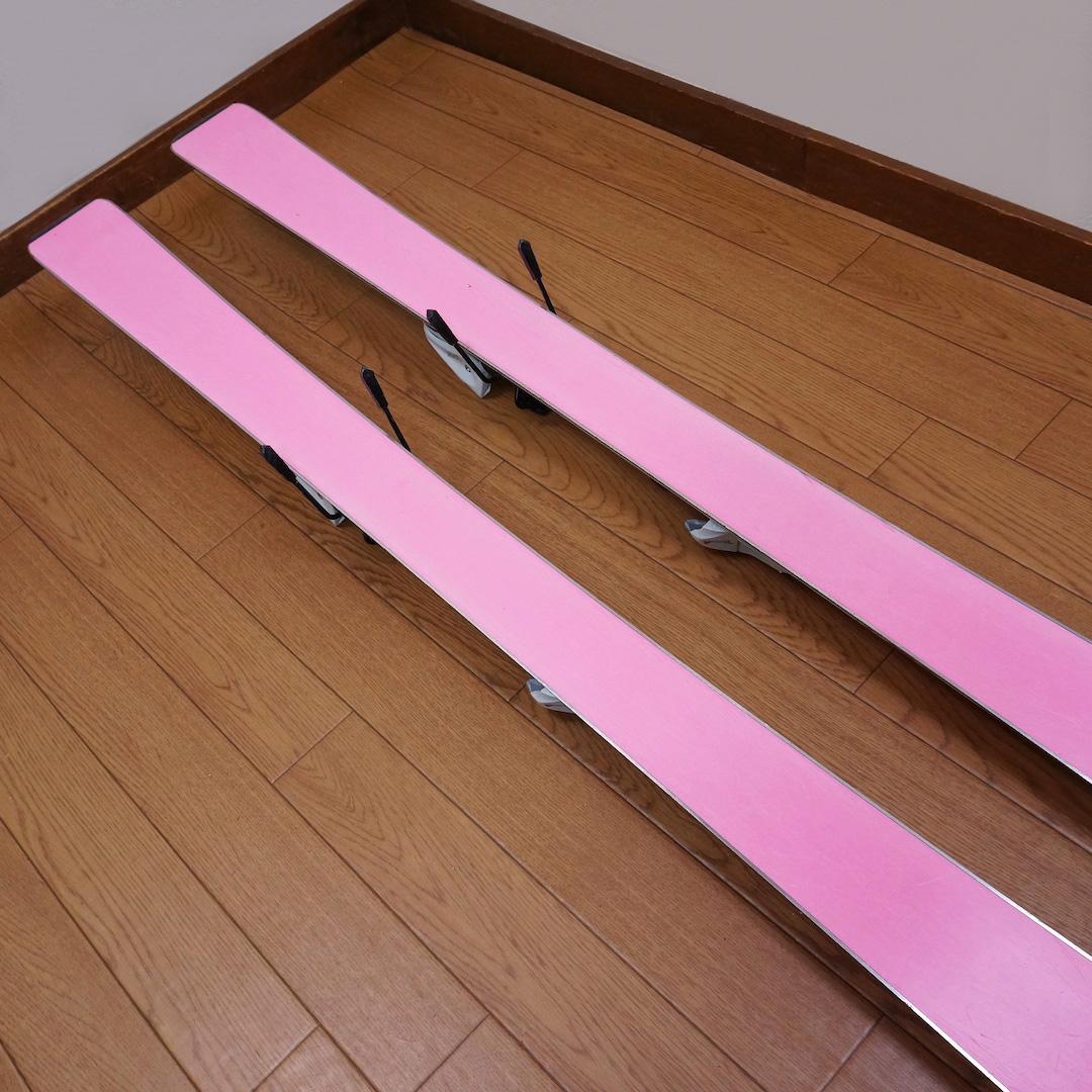 メンテ済 130cm 靴22cm SWALLOW スキーセット