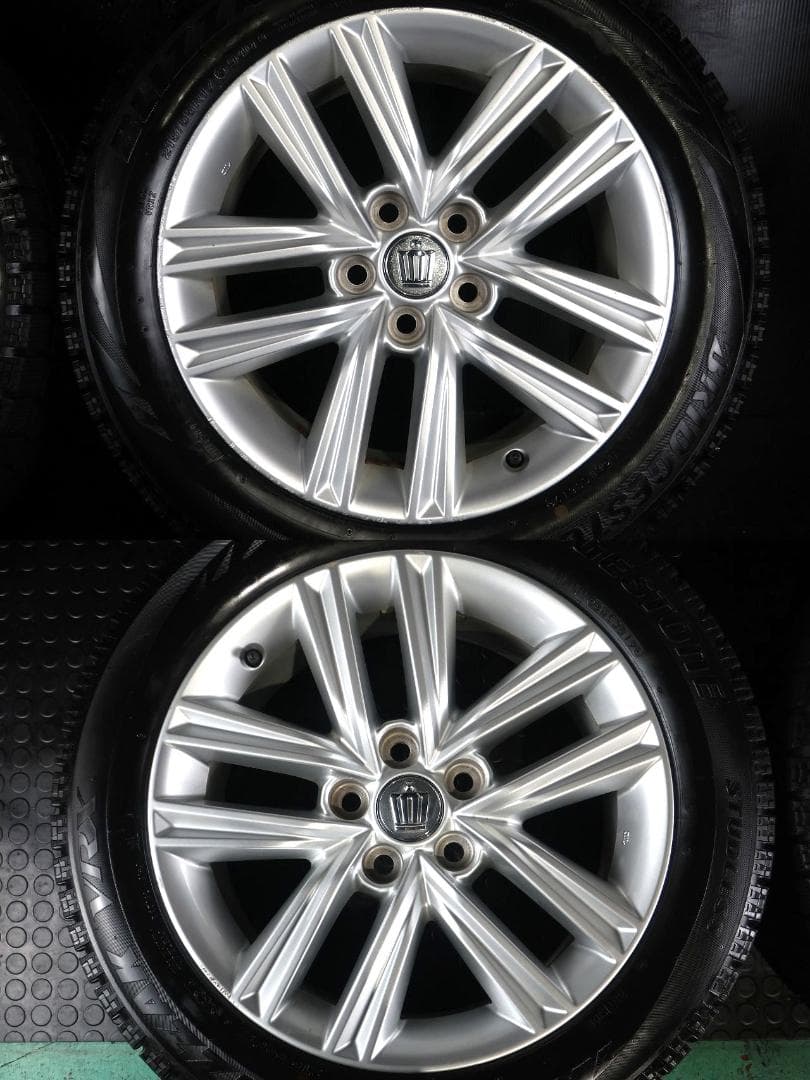 トヨタ純正 210系 クラウン アスリート BSスタッドレス 215/55R17