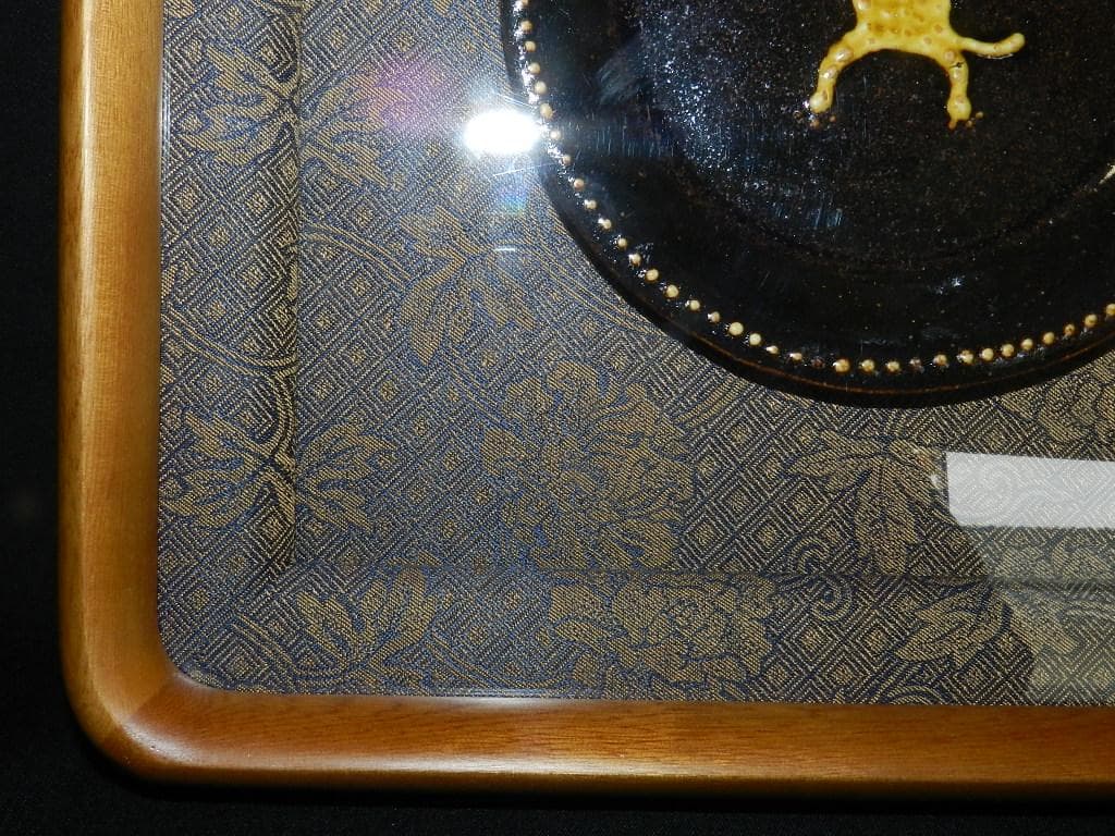 K92 人気作家 舩木研兒 陶板 『 猫 』 民藝 額装 壁掛 真作保証