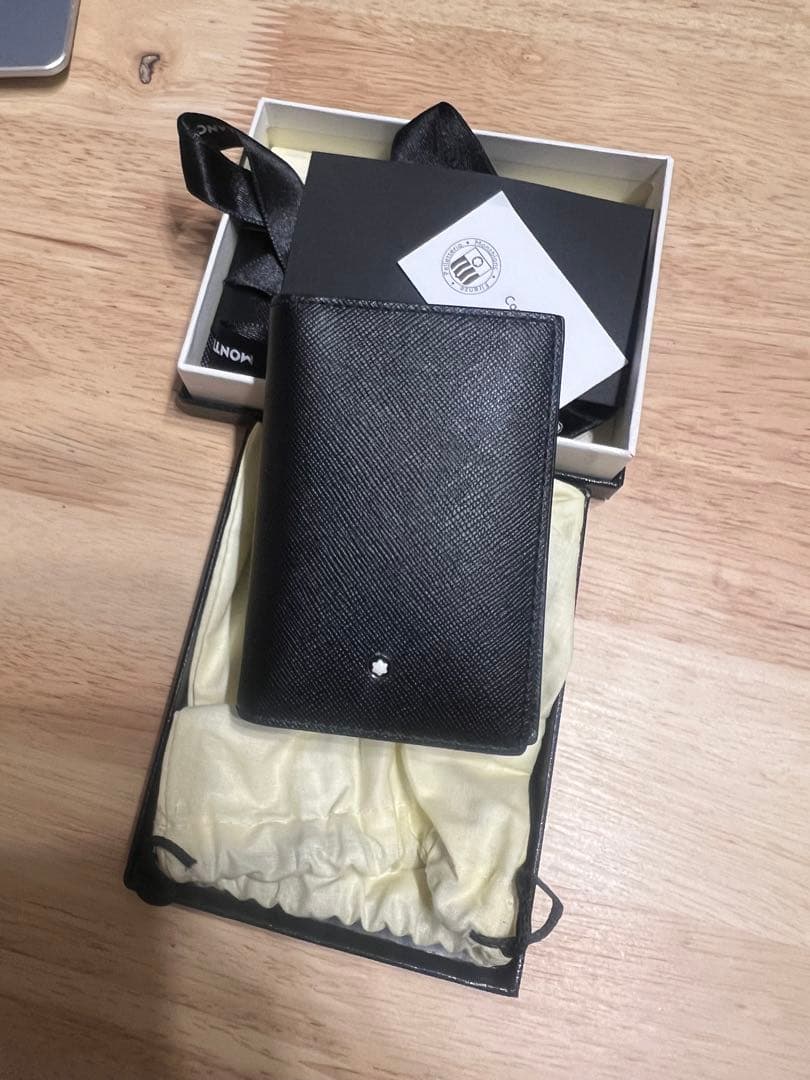 【新品】MONTBLANC モンブラン カードケース 名刺入れ　付属品付き