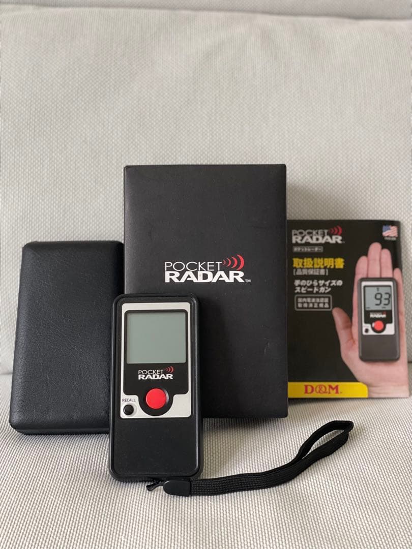 D&M POCKET RADAR ポケットレーダー PR1000 スピードガン