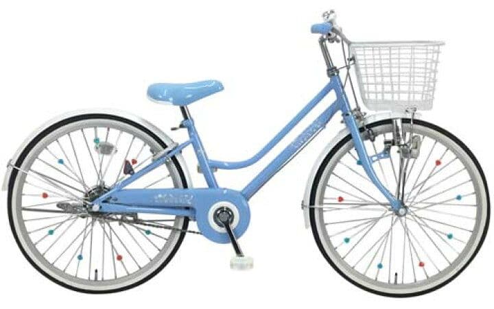 子供用自転車フェミニン★24インチブルー
