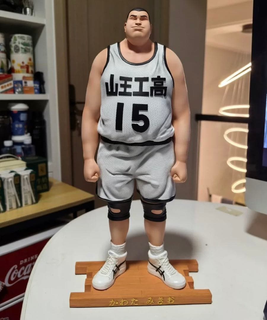 SLAMDUNK 河田美紀男 2点 ガレージキット ガレキ スタチュー①