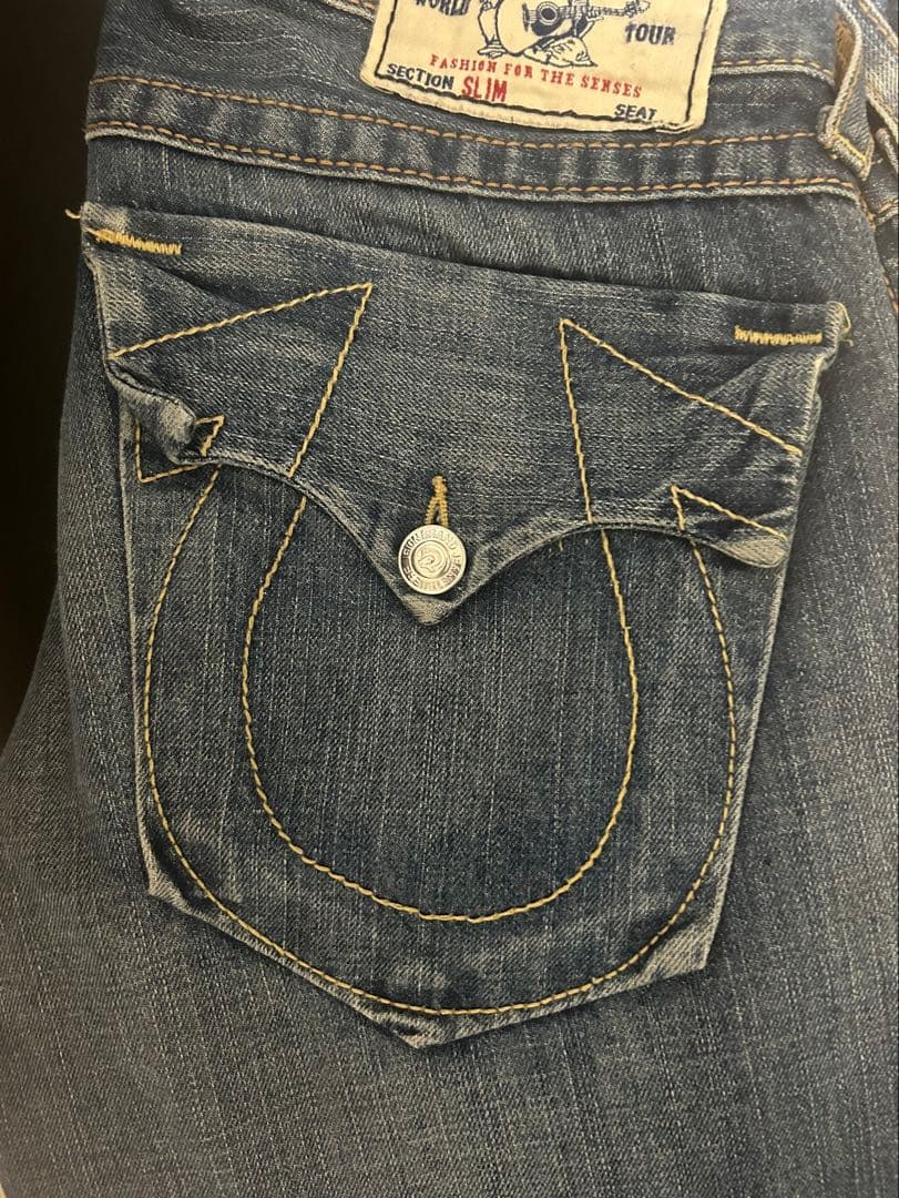 true religion ストレートデニム トゥルーレリジョン y2k