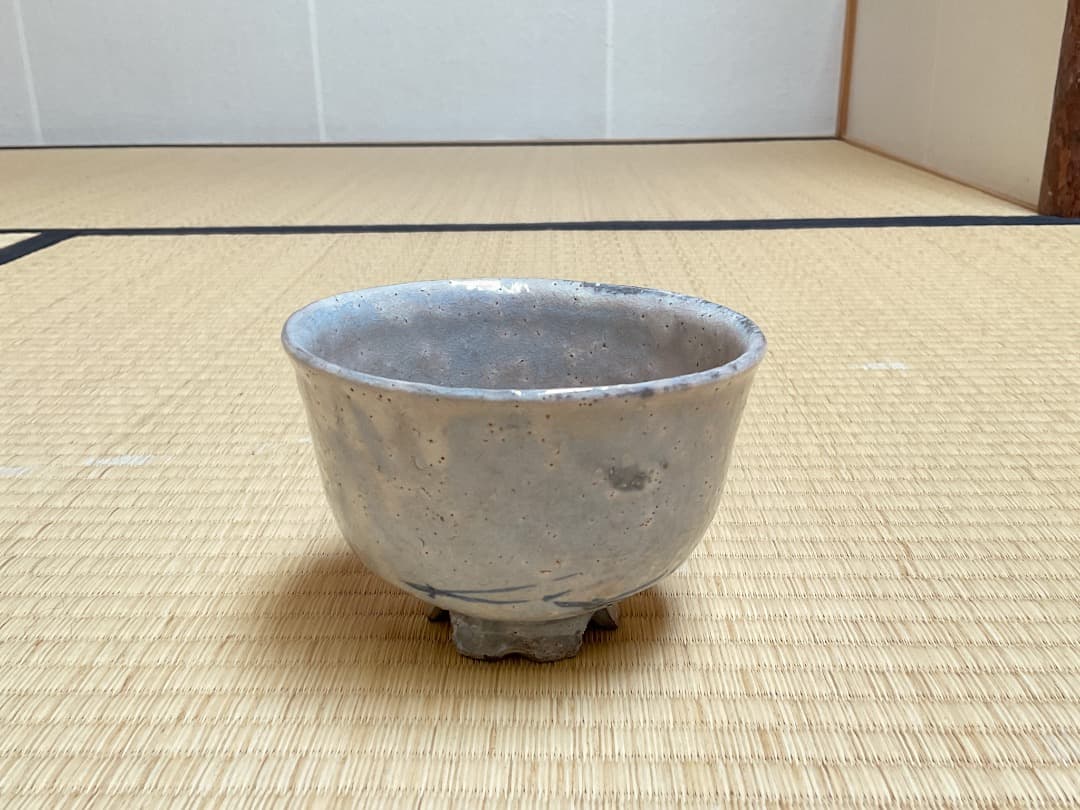 十一代陶兵衛　萩茶碗　共箱032