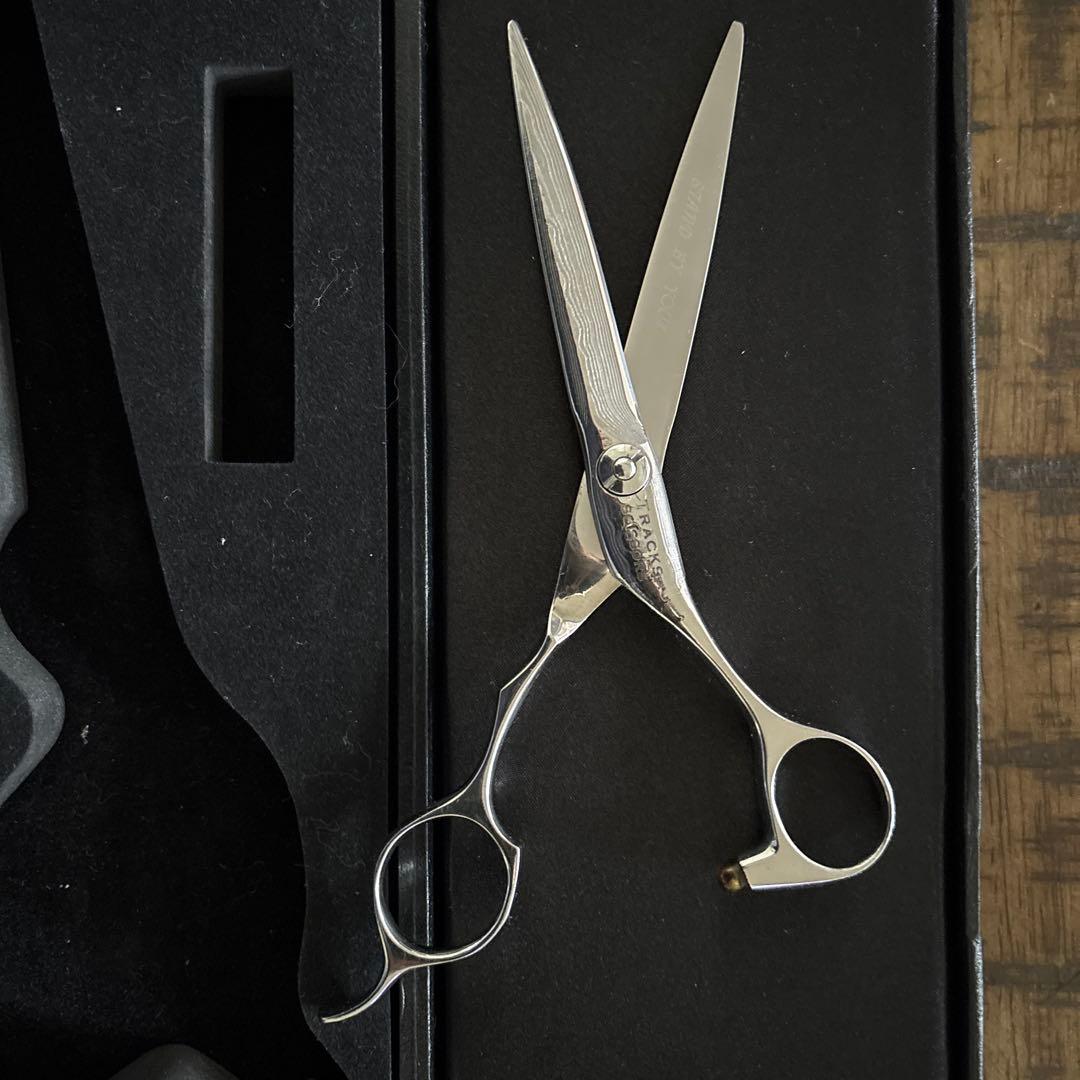 美品　トラックスシザー　PEACE ダマスカス