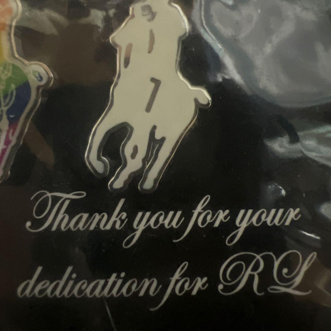 ラルフローレンスタッフ限定非売品ピンバッジ