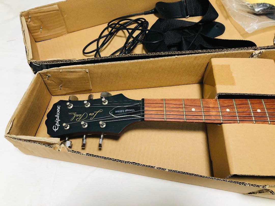 未使用 Epiphone Les Paul Vintage Edition