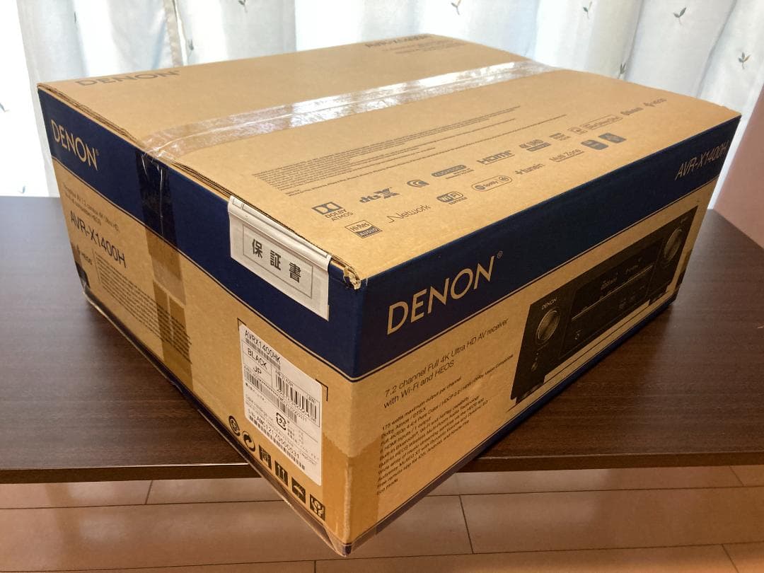 送料無料 未使用品 DENON AVR-X1400H デノン AVアンプ