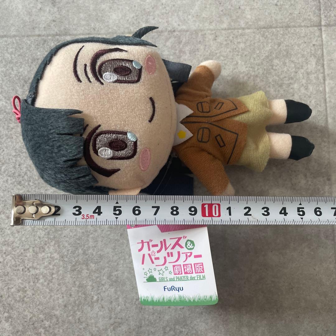 ガールズ&パンツァー劇場版　ぬいぐるみ　 西絹代　アニメグッズ非売品隊長たちです