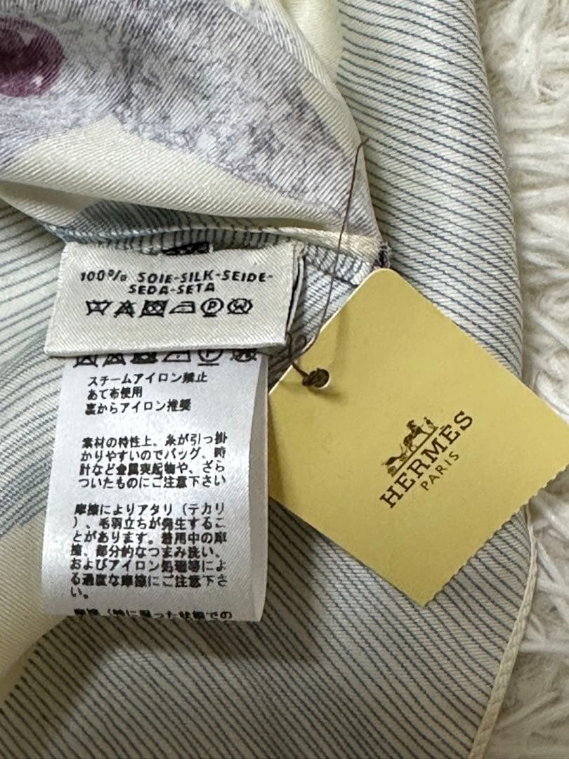 新品未使用タグ付き　エルメス　シルク100% カレ ワンピース ツイルレーヌ