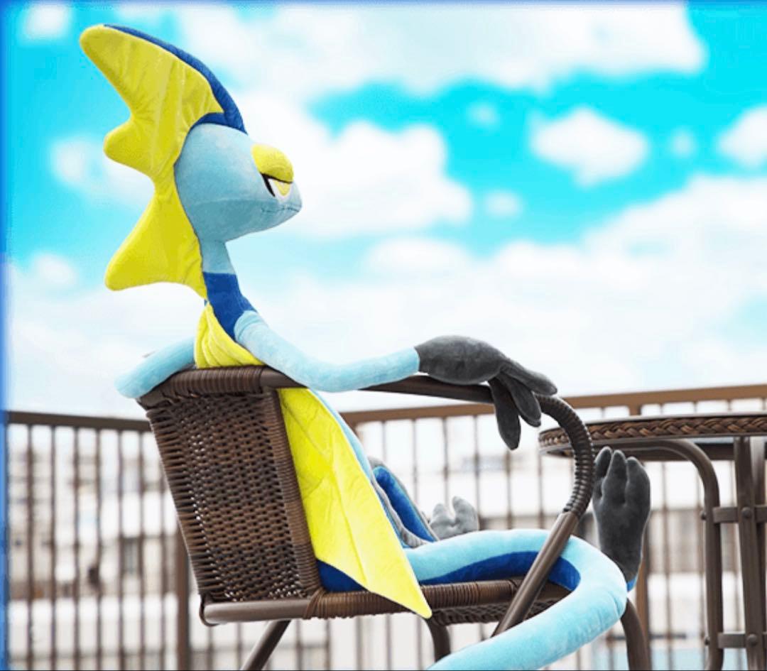 ★ポケモン　インテレオン　エージェント　ぬいぐるみ　等身大