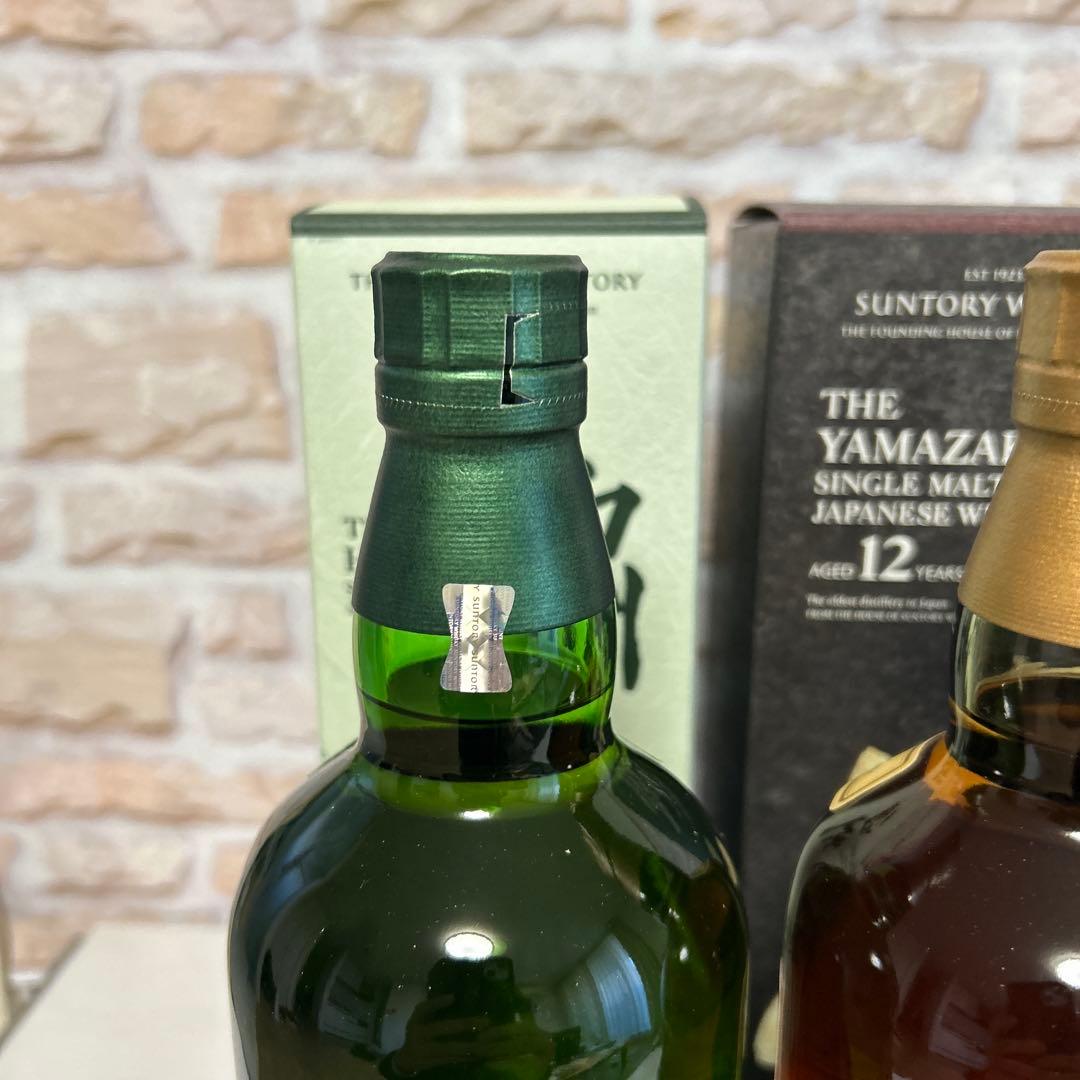 サントリーウィスキー山崎12年＆白州2024