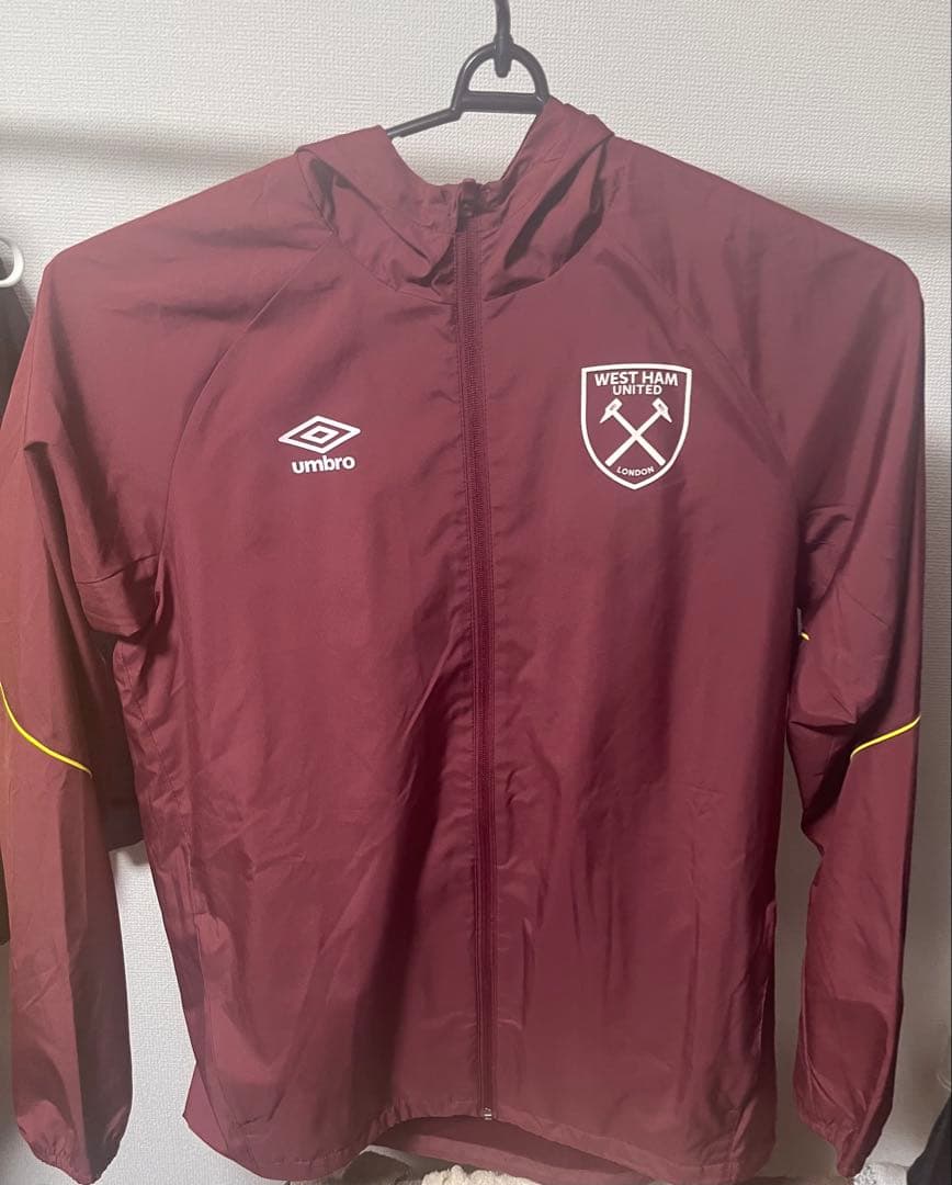 〈希少〉アンブロ　ウェストハムユナイテッド　ウィンドブレーカー XL