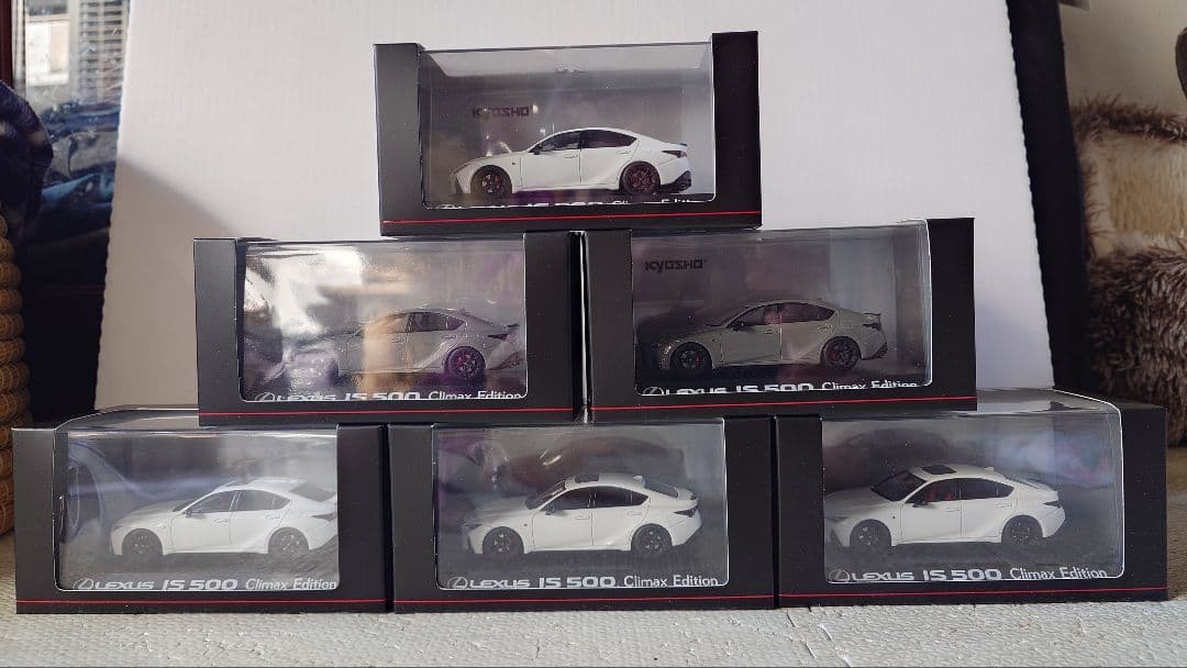 Lexus IS 500 Climax Edition ミニカー ６台セット