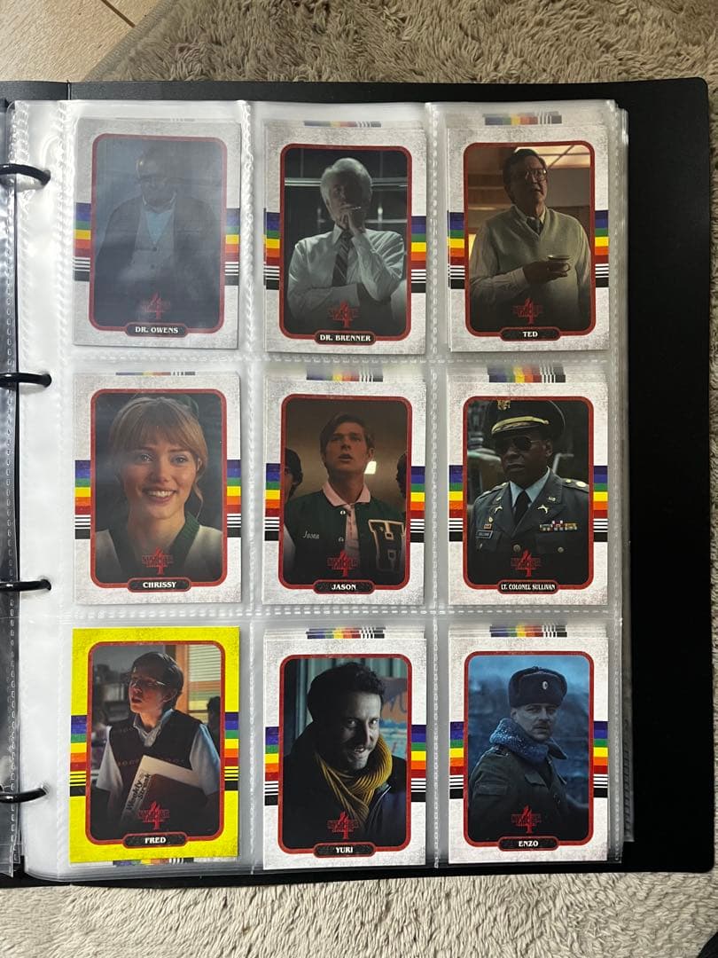 ストレンジャー・シングス トレーディングカードセット