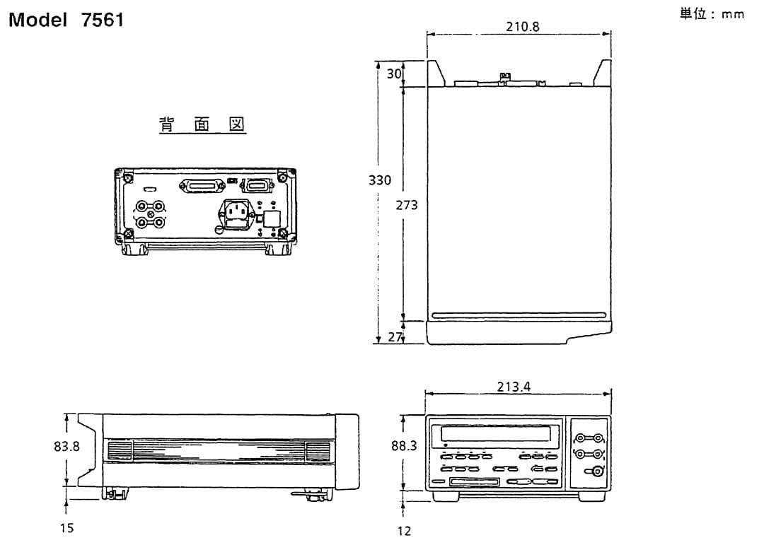 その他 6-1/2 Digital Multimeter_YOKOGAWA 7561
