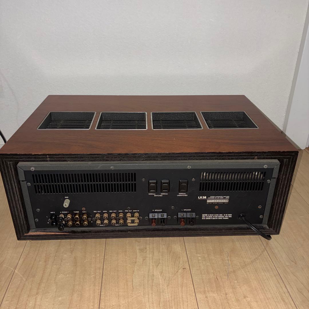 LUXMAN/ラックスマン LX38 真空管プリメインアンプ　動作良好です