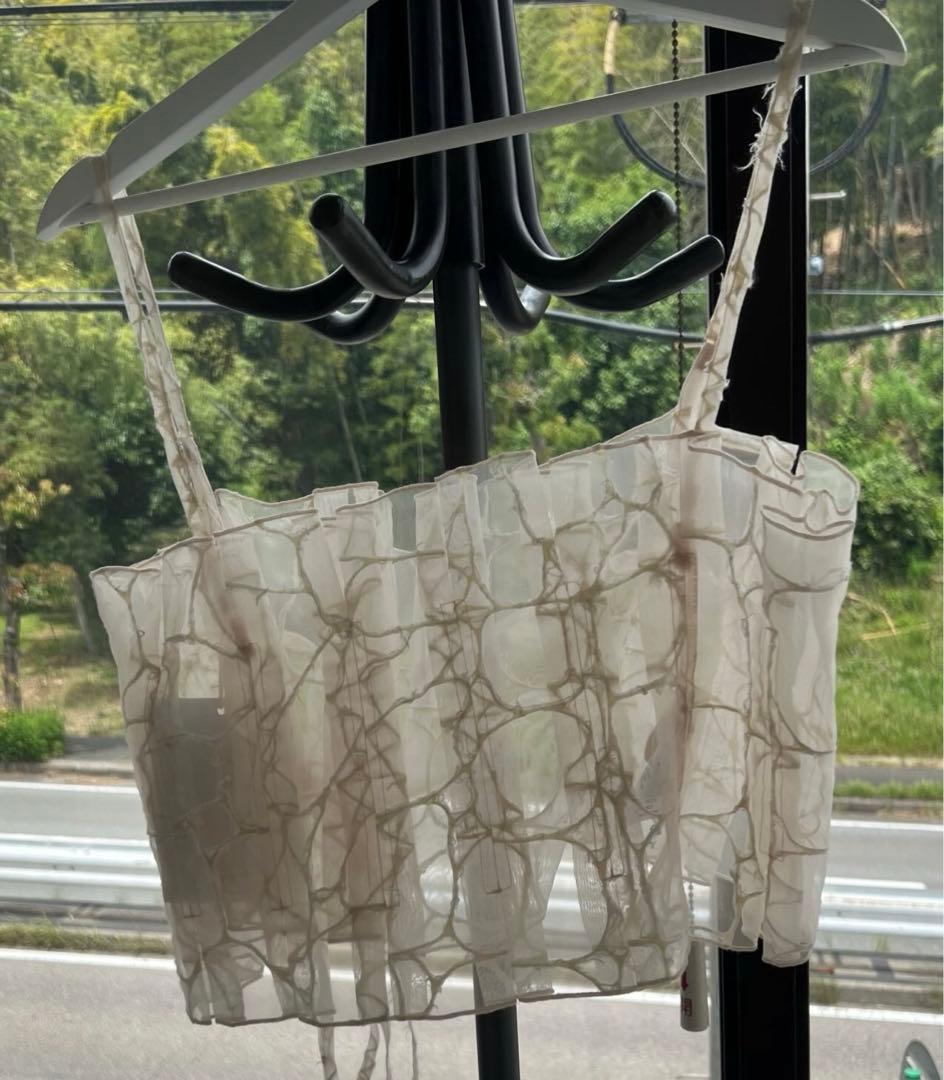 トップス washi corset leinwande