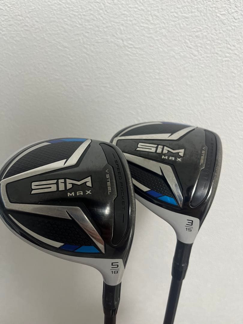 【プロ仕様】SIM MAX フェアウェイウッド 3番 5番 セット