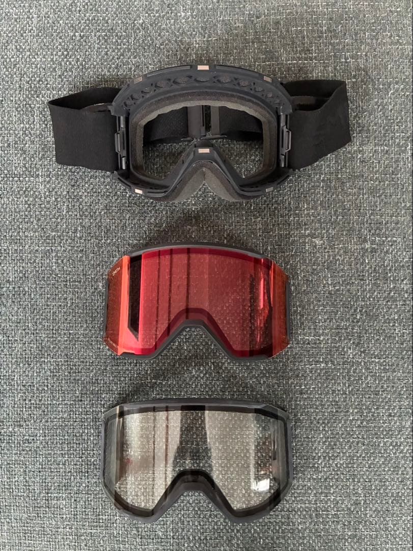 SMITH スキー・スノーボード用ゴーグル 交換レンズ付き