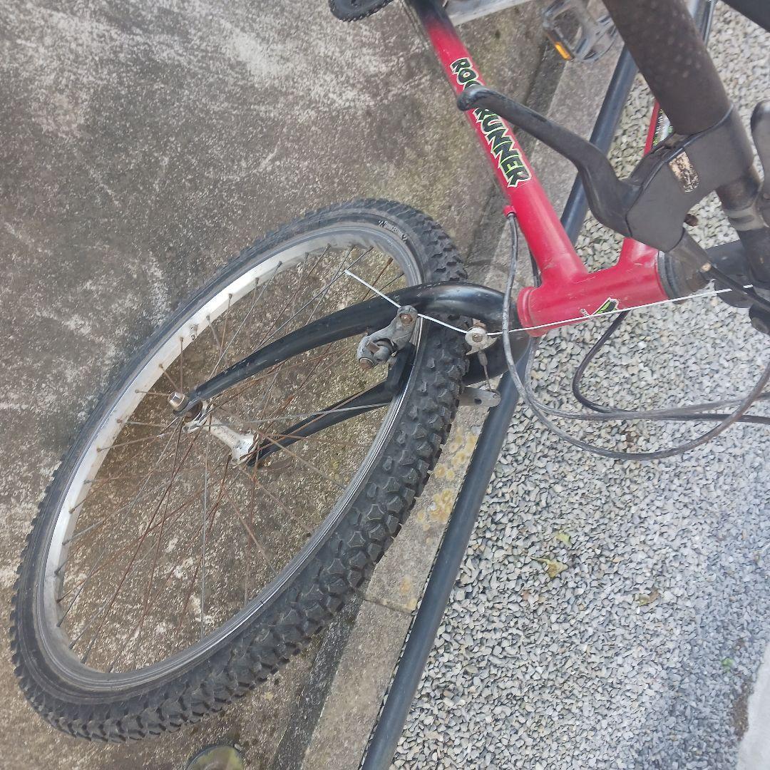 OMB ROCKRUNNER マウンテンバイク 赤黒