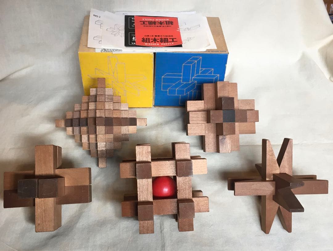 山中組木工房 山中組木 yamanaka kumiki works 5個セット