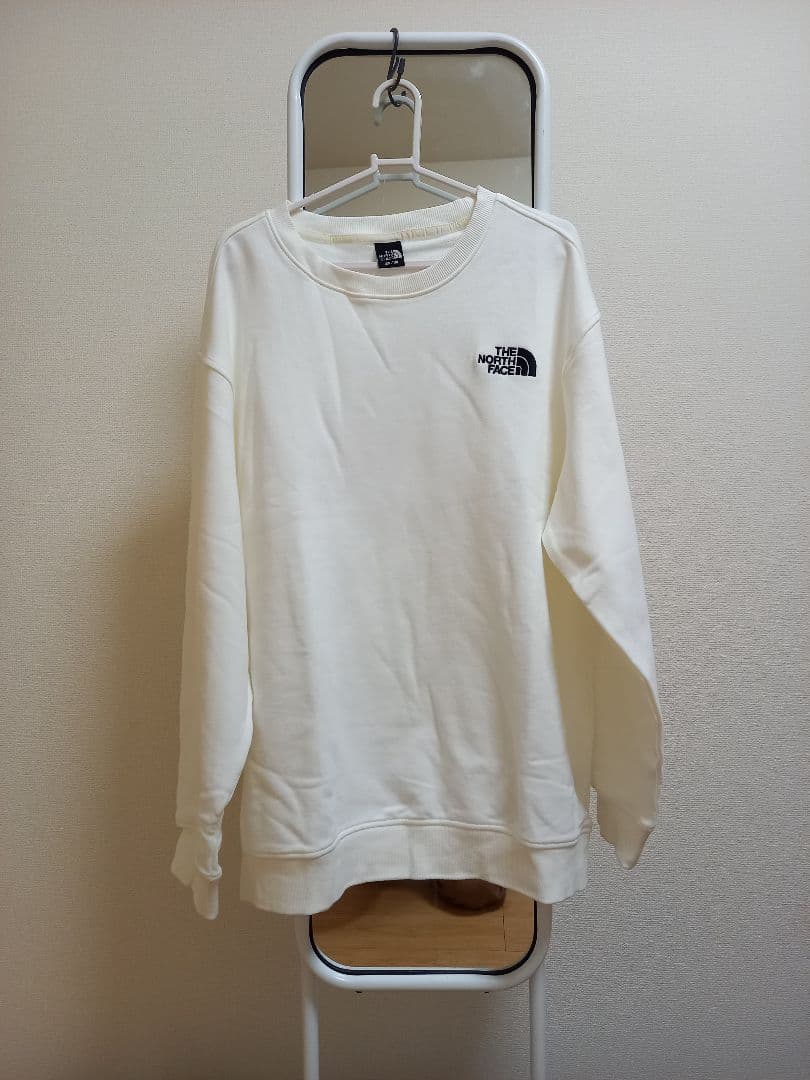 The North Face ホワイト トレーナー 2XL