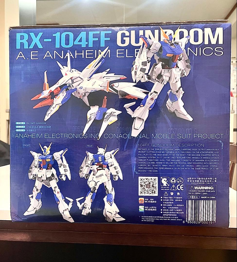 海外製　RX-104FF HG素組み プラモデル