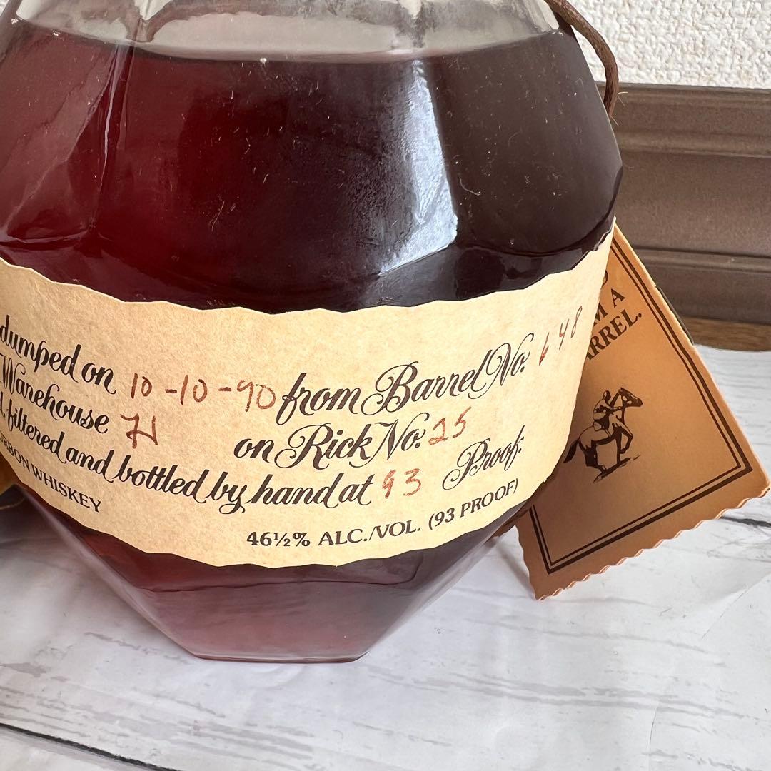 未開封 1990年 ブラントン バーボン ウイスキー 750ml