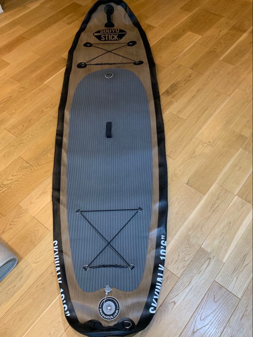 サーフィン・ボディボード SOYUSTICK SKYWALK 10'6\" BLACK PRIME