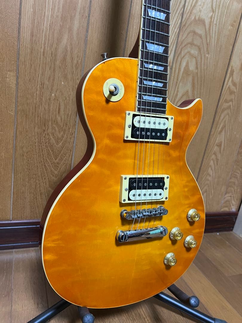 メイプルカラー？　ハムバッカー？　レスポール？　ノーブランド