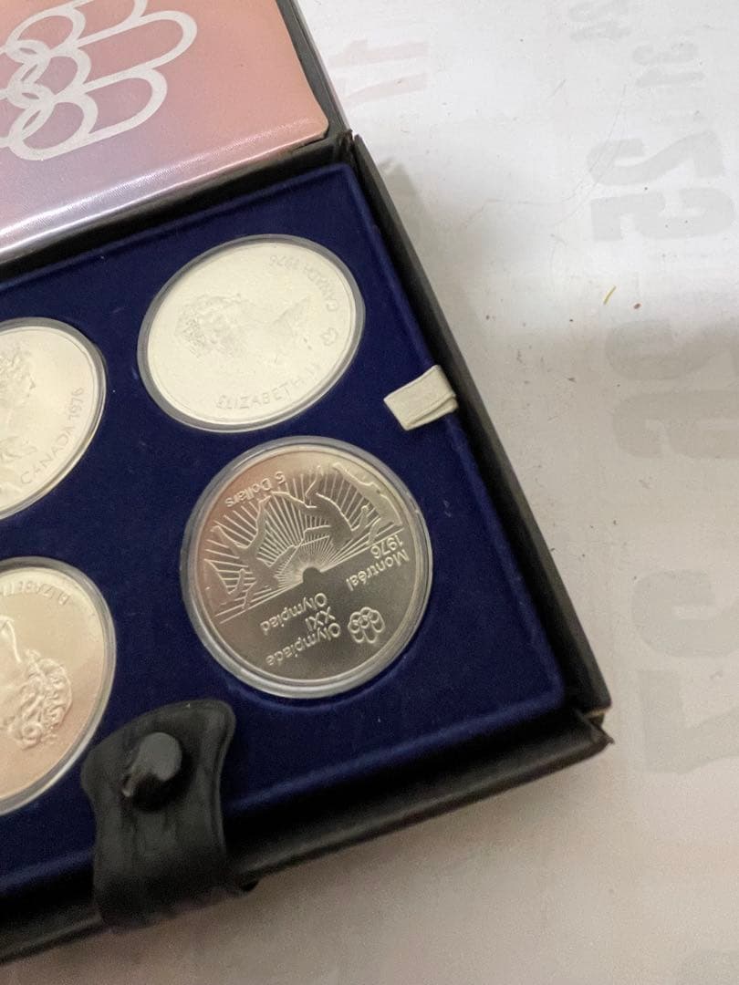 1976年　モントリオールオリンピック　記念銀貨