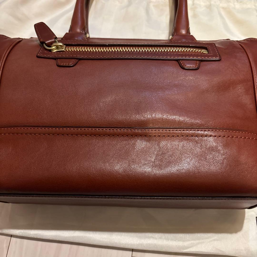 新品未使用COACH コーチ ハンドバッグ レザー 赤 ボルドー トートバッグ