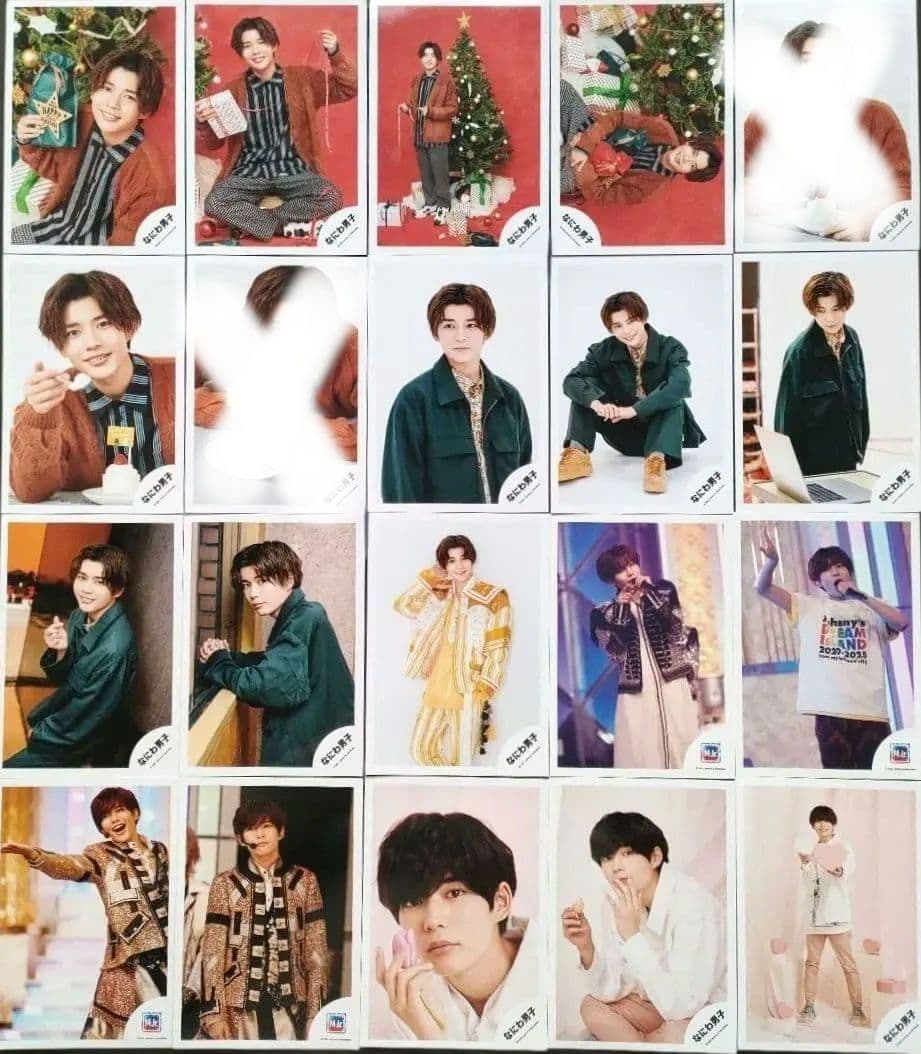 長尾謙杜 なにわ男子 公式写真 ① ソロ 混合 集合 Jロゴ Jr.