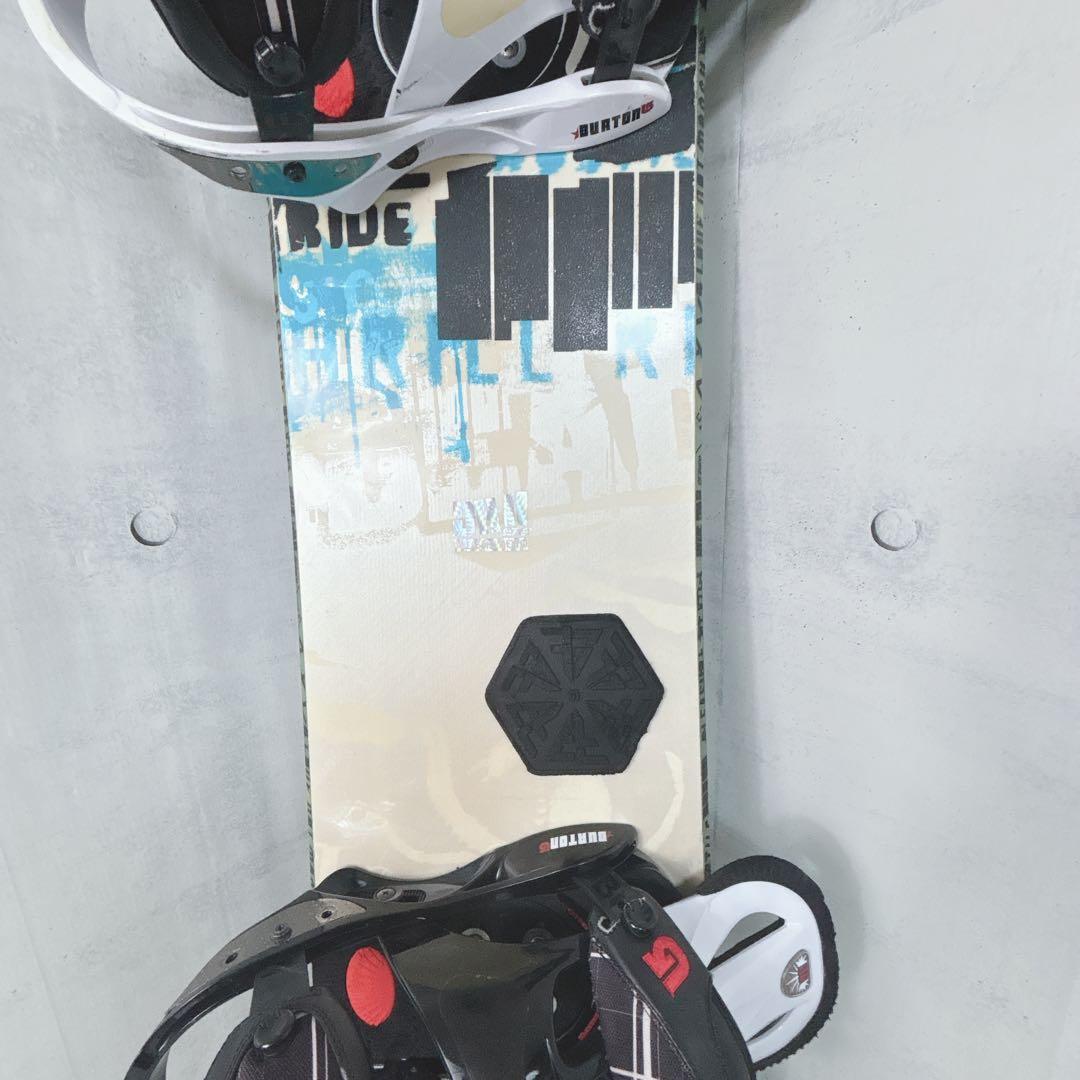スノボSET品 RIDE DH TWO×BURTON CARTEL グラトリ