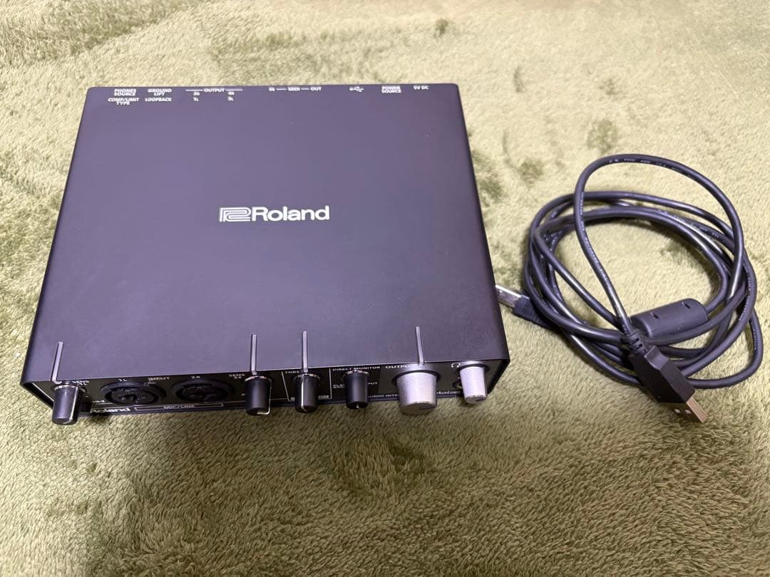 Roland Rubix24 とaudio-technica AT2035